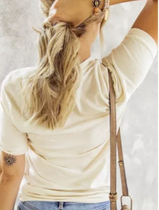 Mulit-Colored Leopard Lip top